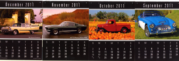 V8884 Cruisin' Cars 2011 September - December