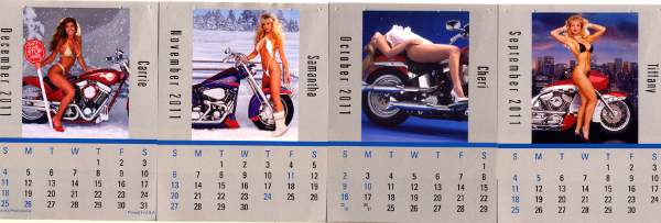 V8893 Biker Babes PNSC September - December 2011